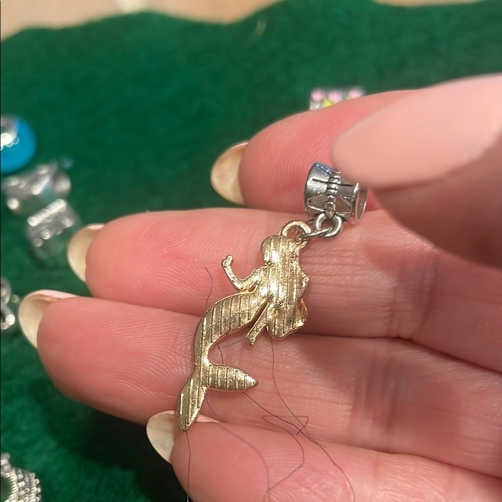 Mermaid Charm Pendant